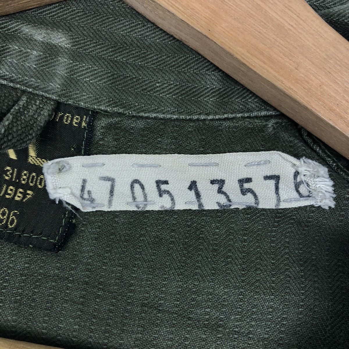 Vintage VINTAGE 1967 US ARMY JACKET IV. PUIJENBROEK MILITARY Size US M / EU 48-50 / 2 - 13 Thumbnail