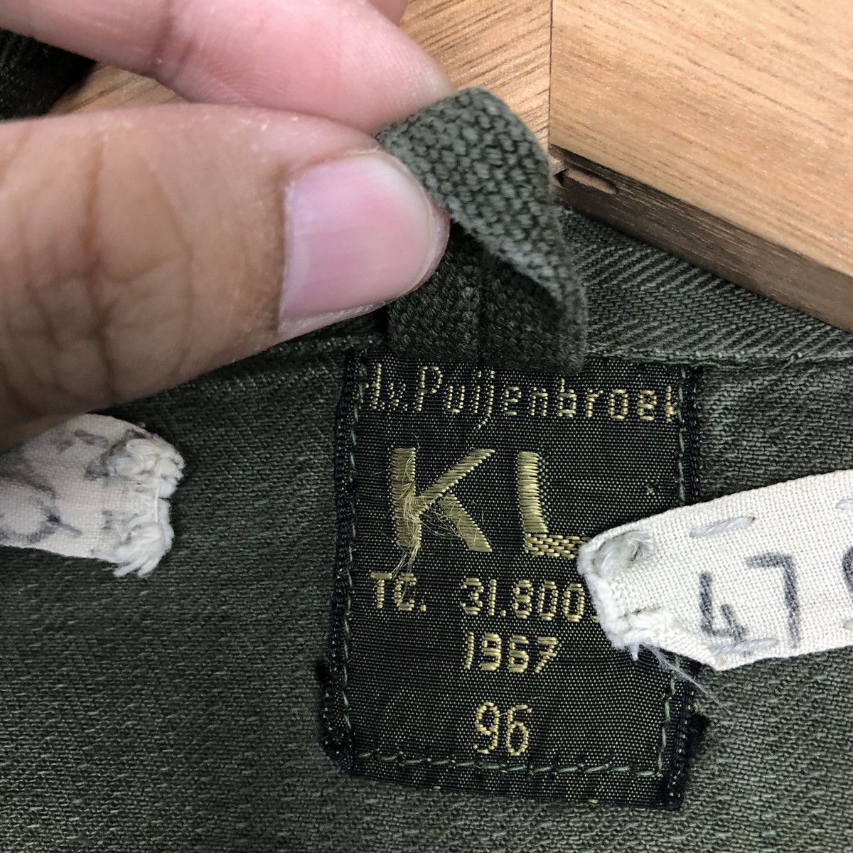 Vintage VINTAGE 1967 US ARMY JACKET IV. PUIJENBROEK MILITARY Size US M / EU 48-50 / 2 - 12 Thumbnail