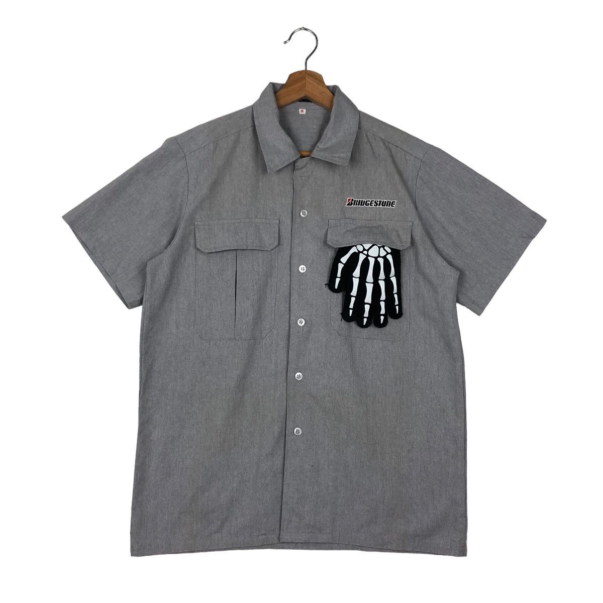 Japanese Brand VINTAGE CHORE WORK SHIRTS JACKET BRIDGESTONE JAPAN Size US M / EU 48-50 / 2 - 1 Thumbnail