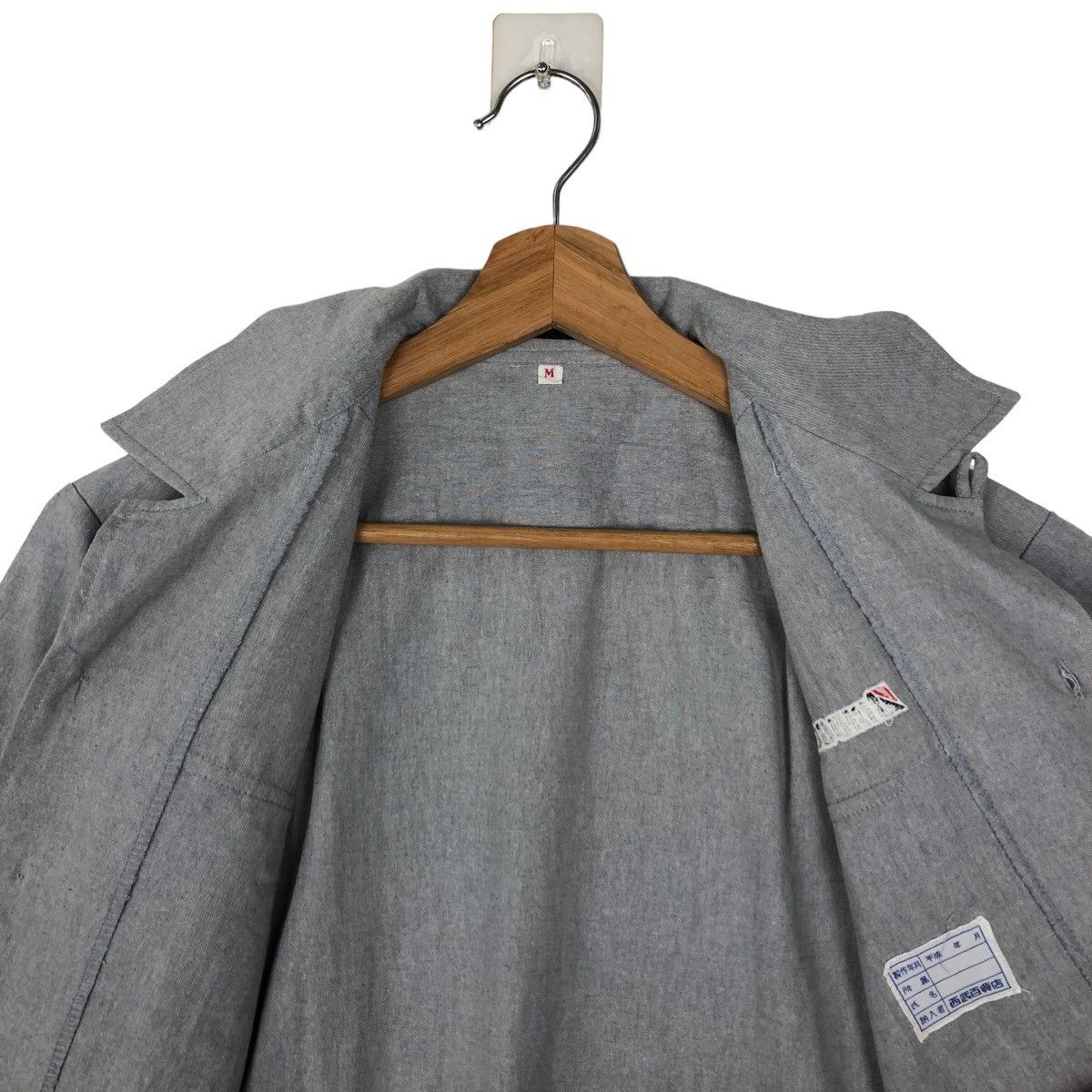 Japanese Brand VINTAGE CHORE WORK SHIRTS JACKET BRIDGESTONE JAPAN Size US M / EU 48-50 / 2 - 10 Thumbnail