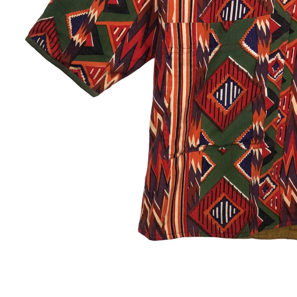 Japanese Brand VINTAGE JEJE JAPAN LONG JACKET NAVAJO AZTEC DESIGN Size US M / EU 48-50 / 2 - 3 Thumbnail