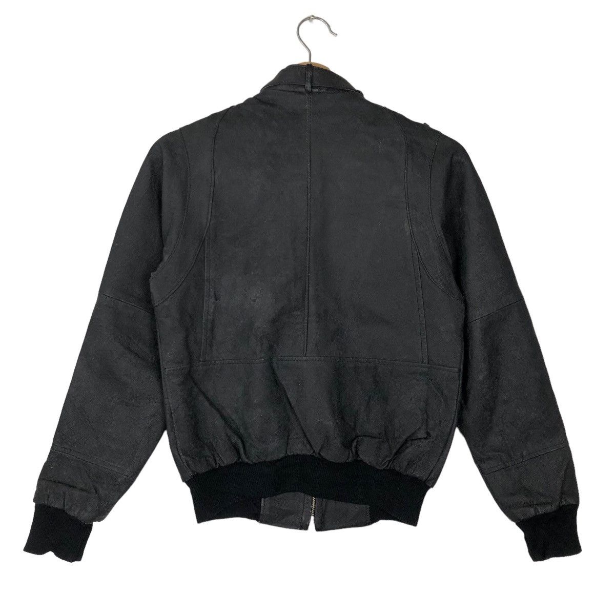 Japanese Brand VINTAGE PARACHUTE BONDAGE RACER LEATHER JACKET ISSEY MIYAKE Size US M / EU 48-50 / 2 - 7 Thumbnail