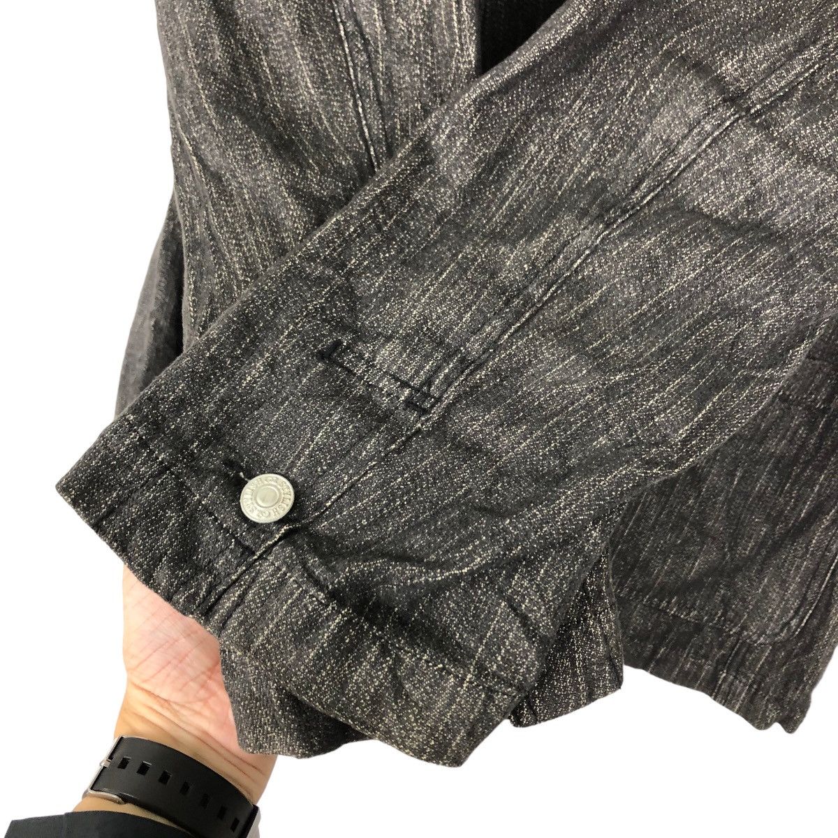 Issey Miyake VINTAGE HIKORY CHORE JACKET VIRGIN VOYAGE JAPAN ISSEY MIYAKE Size US XL / EU 56 / 4 - 11 Thumbnail