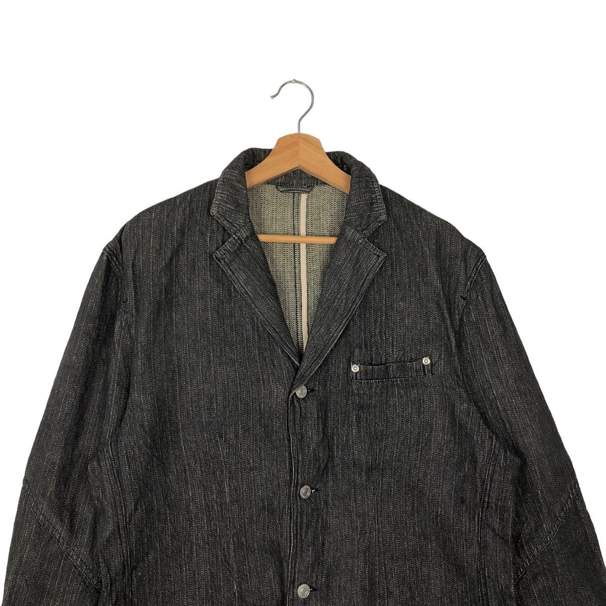 Issey Miyake VINTAGE HIKORY CHORE JACKET VIRGIN VOYAGE JAPAN ISSEY MIYAKE Size US XL / EU 56 / 4 - 2 Thumbnail