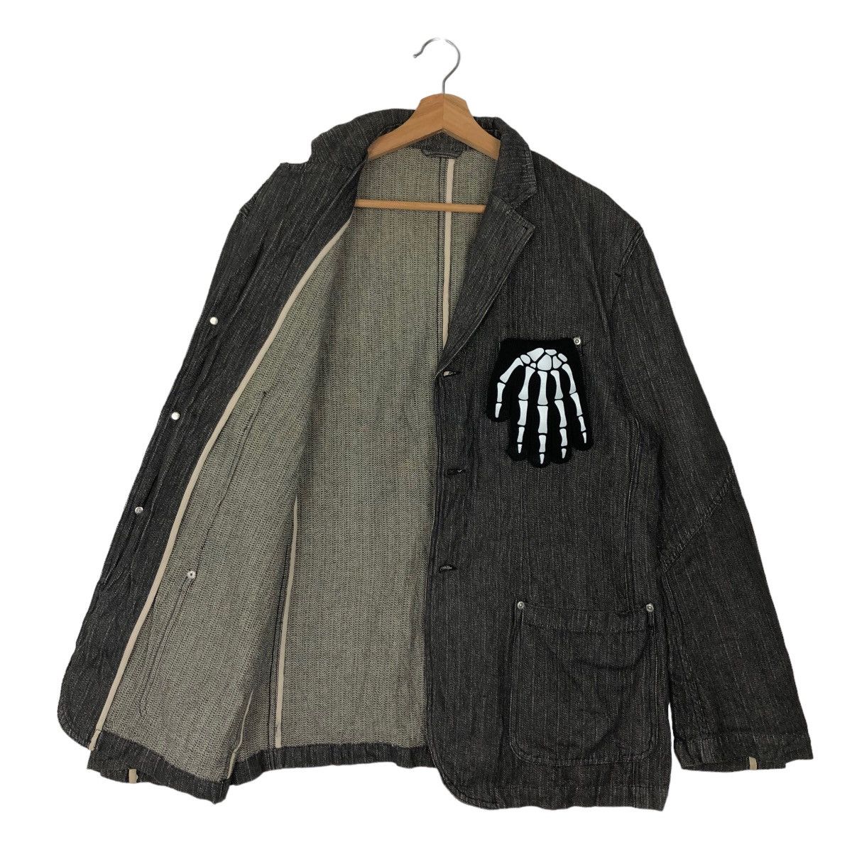 Issey Miyake VINTAGE HIKORY CHORE JACKET VIRGIN VOYAGE JAPAN ISSEY MIYAKE Size US XL / EU 56 / 4 - 8 Thumbnail