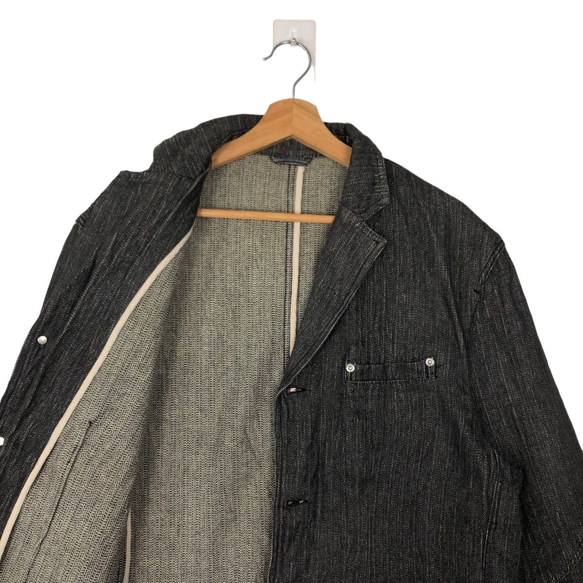 Issey Miyake VINTAGE HIKORY CHORE JACKET VIRGIN VOYAGE JAPAN ISSEY MIYAKE Size US XL / EU 56 / 4 - 9 Thumbnail