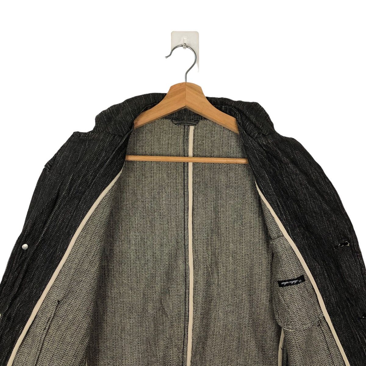 Issey Miyake VINTAGE HIKORY CHORE JACKET VIRGIN VOYAGE JAPAN ISSEY MIYAKE Size US XL / EU 56 / 4 - 10 Thumbnail