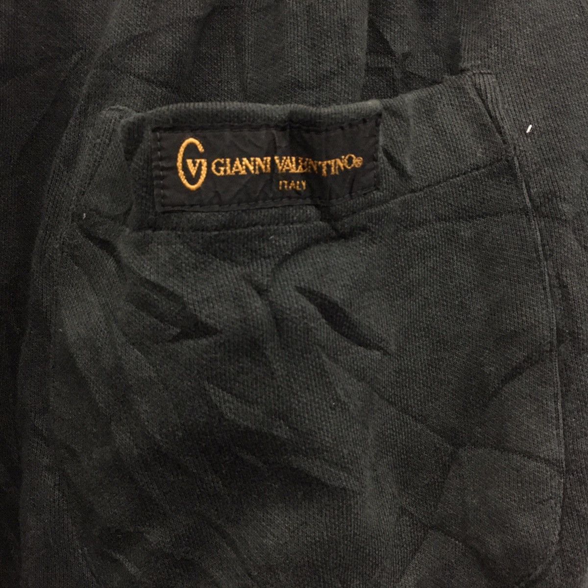 Gianni Valentino × Valentino × Vintage Gianni Valentino Embroidery Sweatspants GV Italy Design Size US 32 / EU 48 - 6 Thumbnail