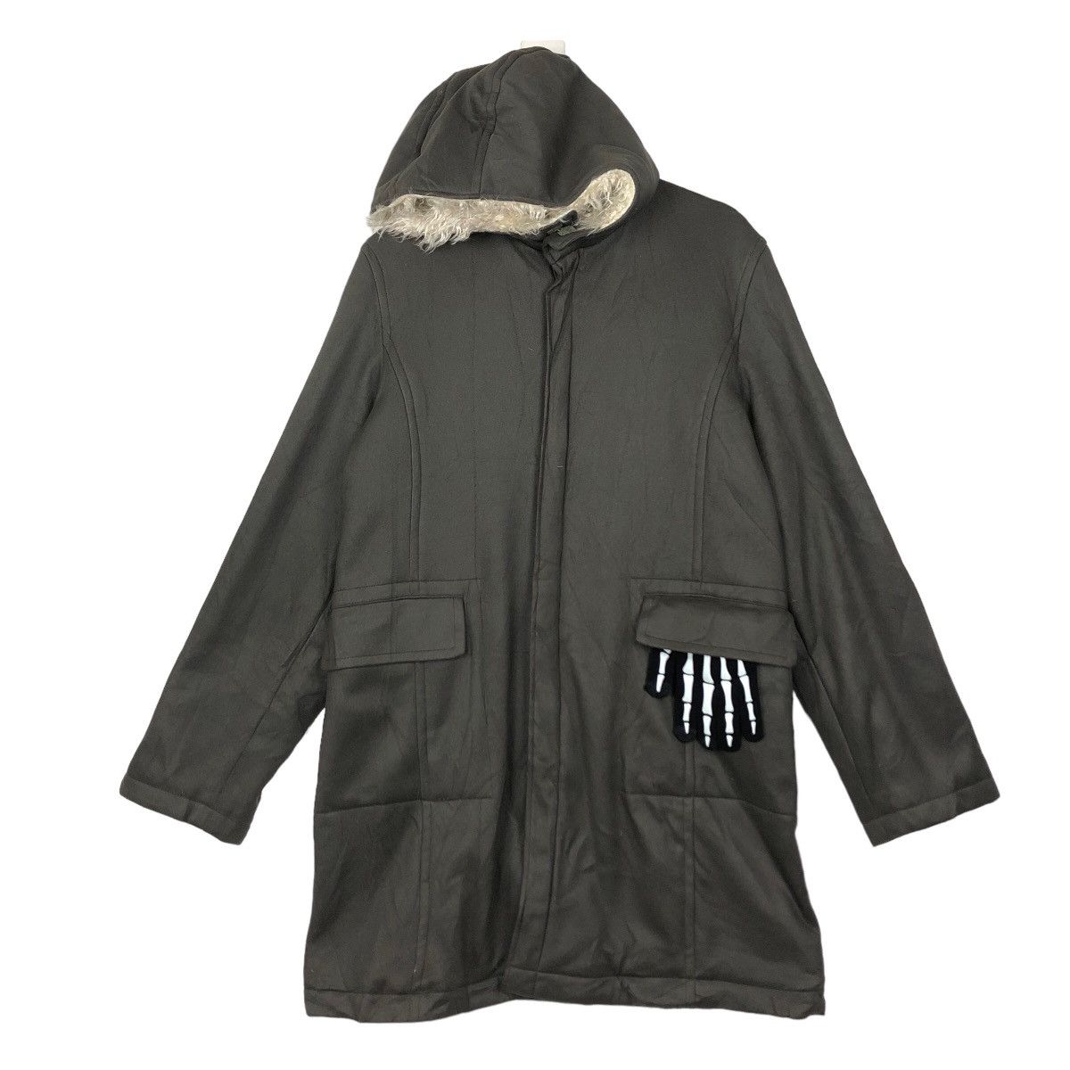 Japanese Brand VINTAGE PPFM LONG JACKET MINK FUR HOODIE BONDAGE ISSEYMIYAKE Size US M / EU 48-50 / 2 - 1 Thumbnail