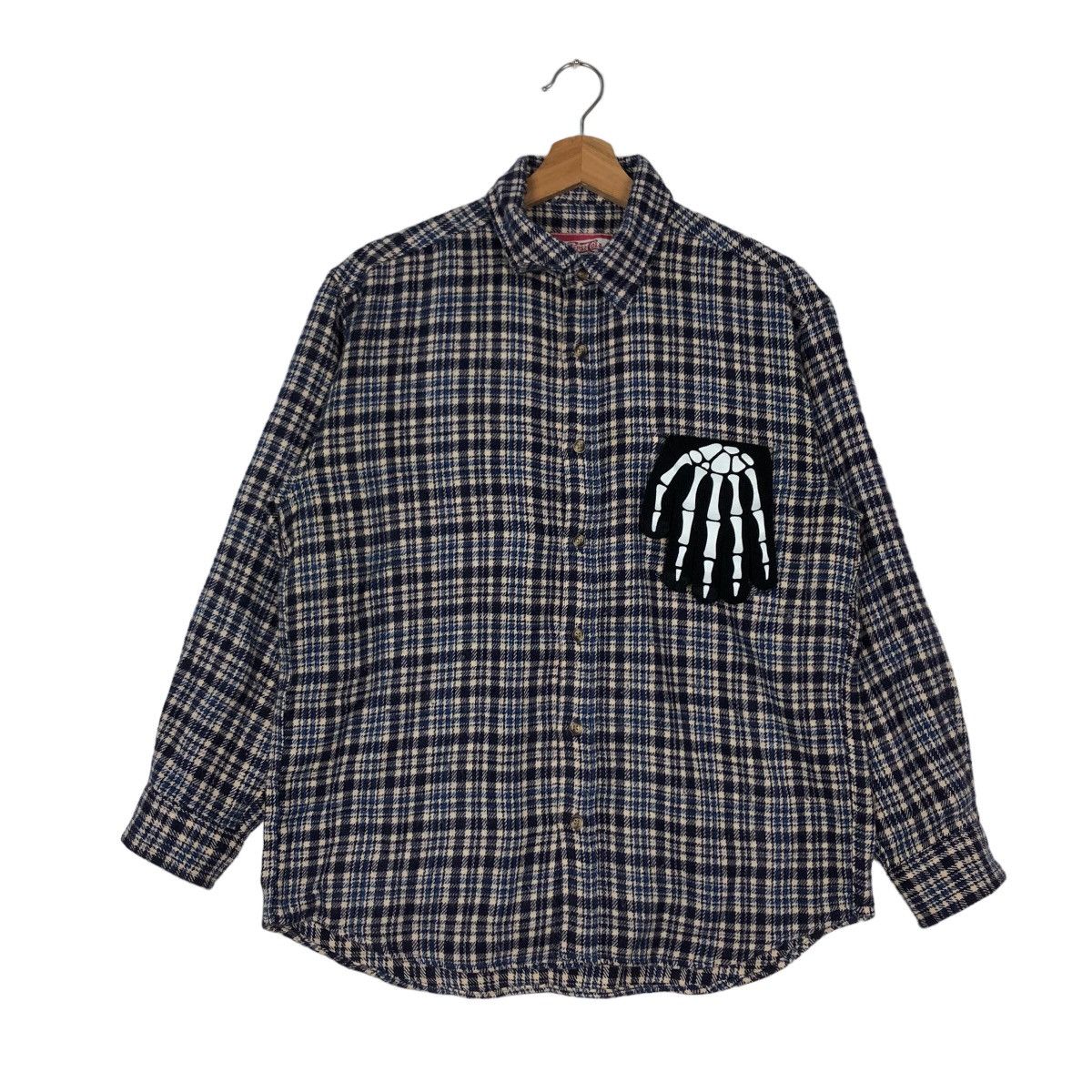 Japanese Brand VINTAGE PEPSICOLA FLANNEL JACKET TARTAN DESIGN Size US M / EU 48-50 / 2 - 1 Thumbnail