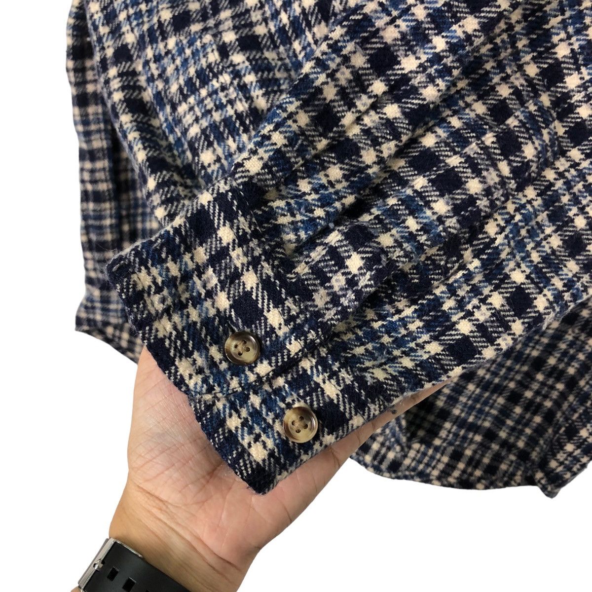 Japanese Brand VINTAGE PEPSICOLA FLANNEL JACKET TARTAN DESIGN Size US M / EU 48-50 / 2 - 11 Thumbnail