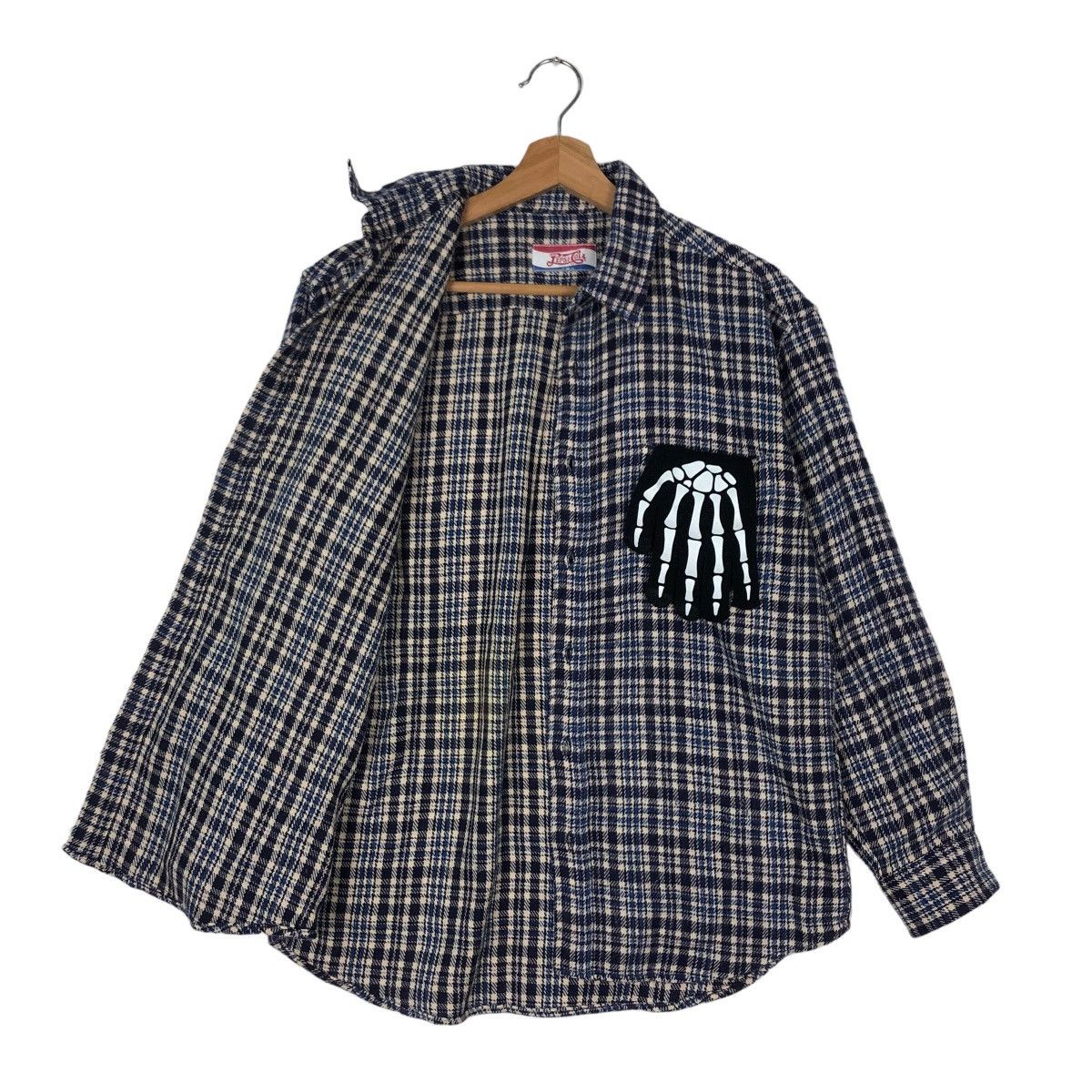 Japanese Brand VINTAGE PEPSICOLA FLANNEL JACKET TARTAN DESIGN Size US M / EU 48-50 / 2 - 8 Thumbnail