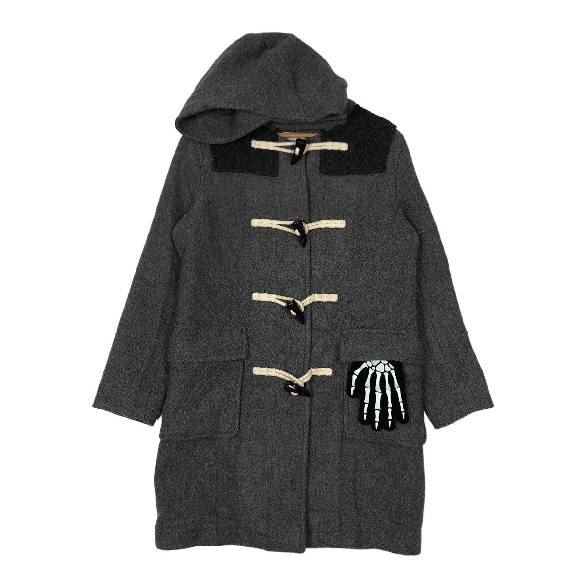 JW Anderson VINTAGE DUFFLE WOOL LONG JACKET J.W.ANDERSON Size US M / EU 48-50 / 2 - 1 Thumbnail
