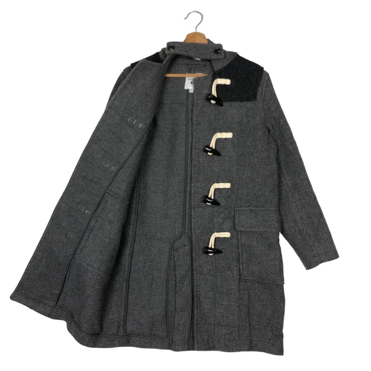 JW Anderson VINTAGE DUFFLE WOOL LONG JACKET J.W.ANDERSON Size US M / EU 48-50 / 2 - 9 Thumbnail