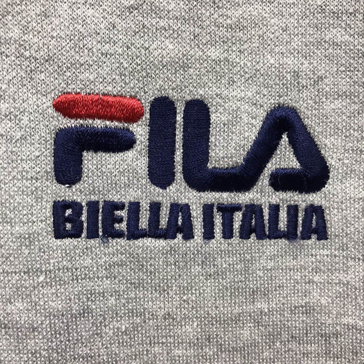 Fila × Vintage FILA Sweatshirt Halfzip Embroidery Spell FILA Biella Italia Size US M / EU 48-50 / 2 - 6 Thumbnail