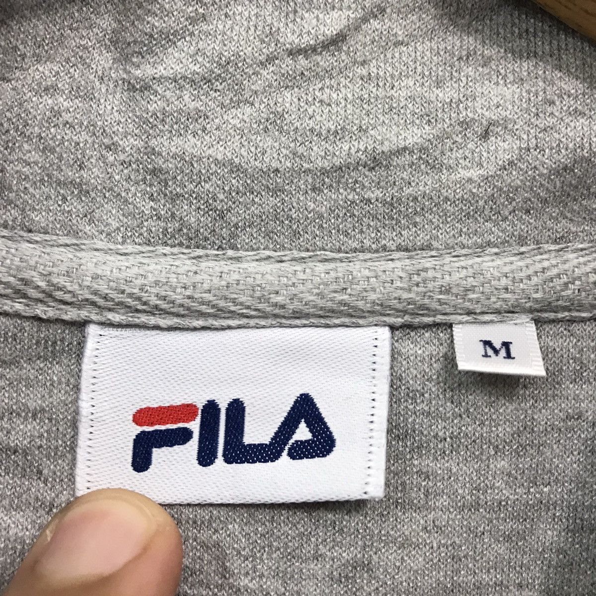 Fila × Vintage FILA Sweatshirt Halfzip Embroidery Spell FILA Biella Italia Size US M / EU 48-50 / 2 - 8 Thumbnail
