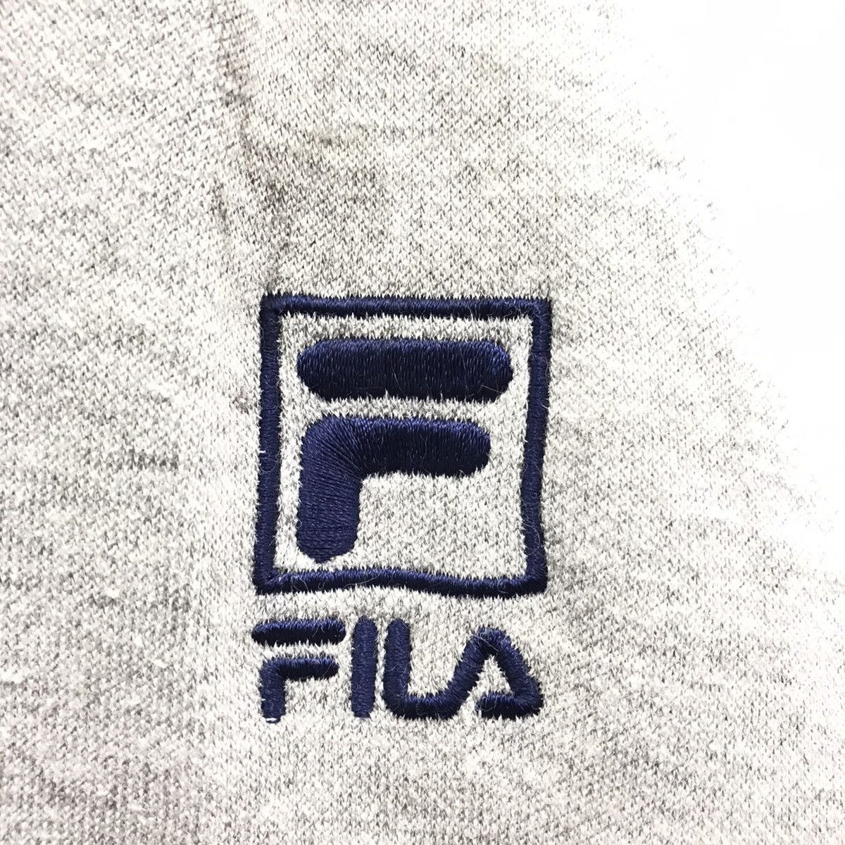 Fila × Vintage FILA Sweatshirt Halfzip Embroidery Spell FILA Biella Italia Size US M / EU 48-50 / 2 - 5 Thumbnail