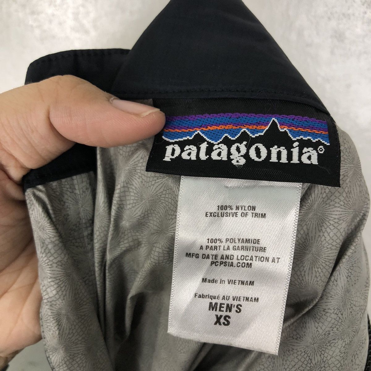 VINTAGE PATAGONIA PANTS BLACK COLOR STYLE