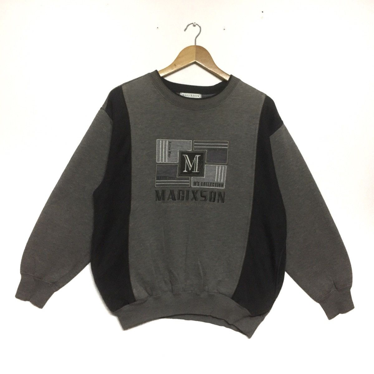 Japanese Brand × Vintage Vintage Magixson Sweatshirt Crewneck Big Logo Embroidery Size US M / EU 48-50 / 2 - 1 Thumbnail