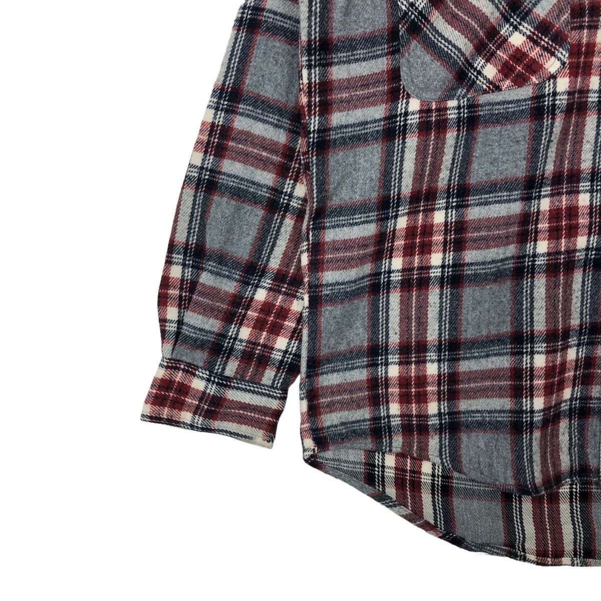 Japanese Brand VINTAGE FLANNEL JACKET BUDWEISER TARTAN DESIGN JAPAN MADE Size US M / EU 48-50 / 2 - 3 Thumbnail