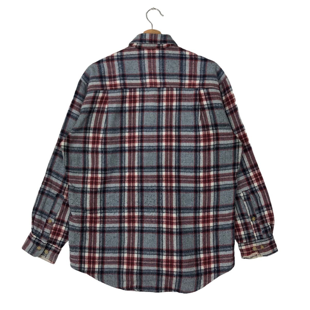 Japanese Brand VINTAGE FLANNEL JACKET BUDWEISER TARTAN DESIGN JAPAN MADE Size US M / EU 48-50 / 2 - 7 Thumbnail
