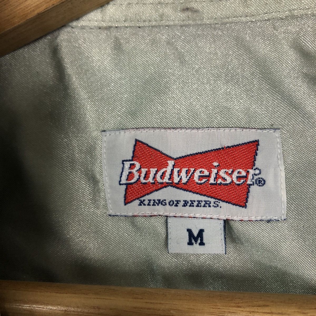 Japanese Brand VINTAGE FLANNEL JACKET BUDWEISER TARTAN DESIGN JAPAN MADE Size US M / EU 48-50 / 2 - 12 Thumbnail