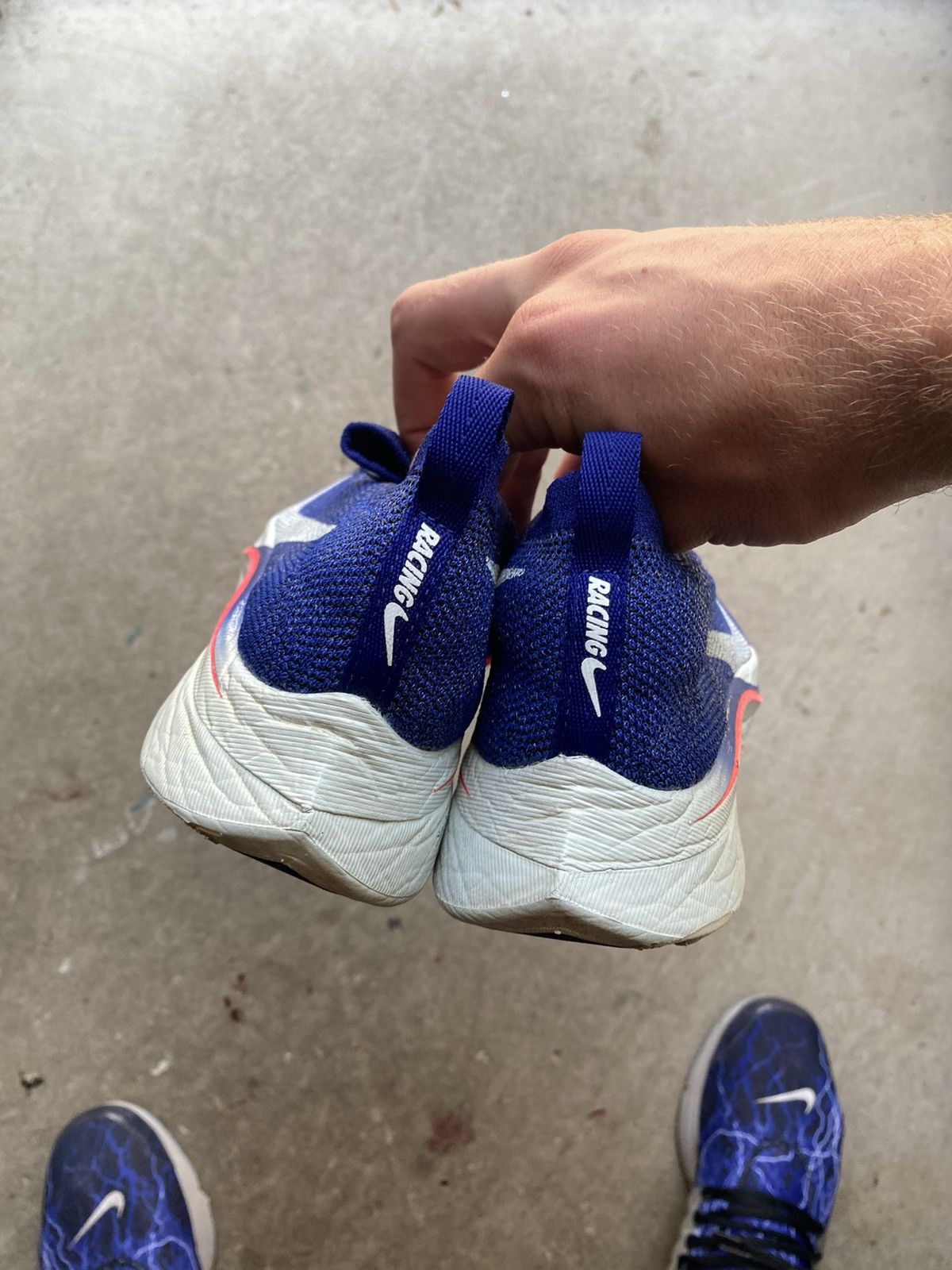 Nike STEAL Nike Zoom VaporFly 4% Flyknit Deep Royal 2019 Size US 11.5 / EU 44-45 - 5 Thumbnail