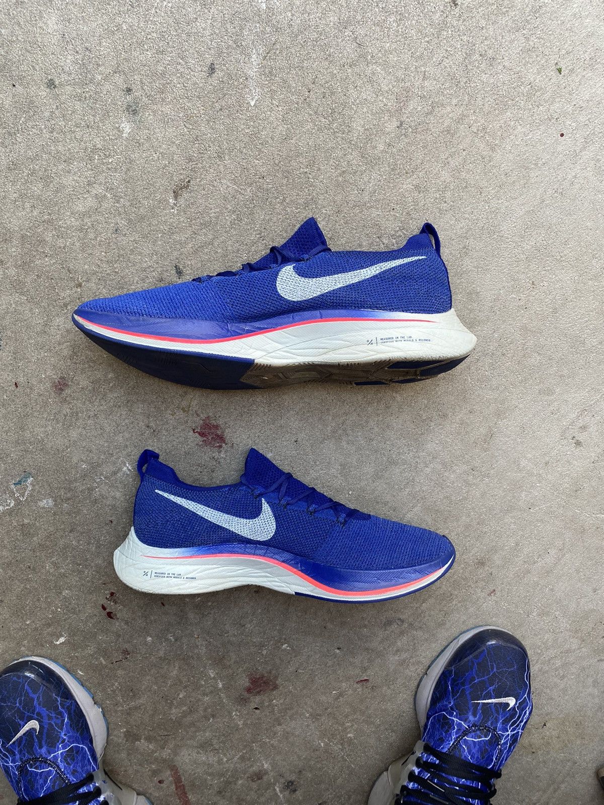 Nike STEAL Nike Zoom VaporFly 4% Flyknit Deep Royal 2019 Size US 11.5 / EU 44-45 - 3 Thumbnail