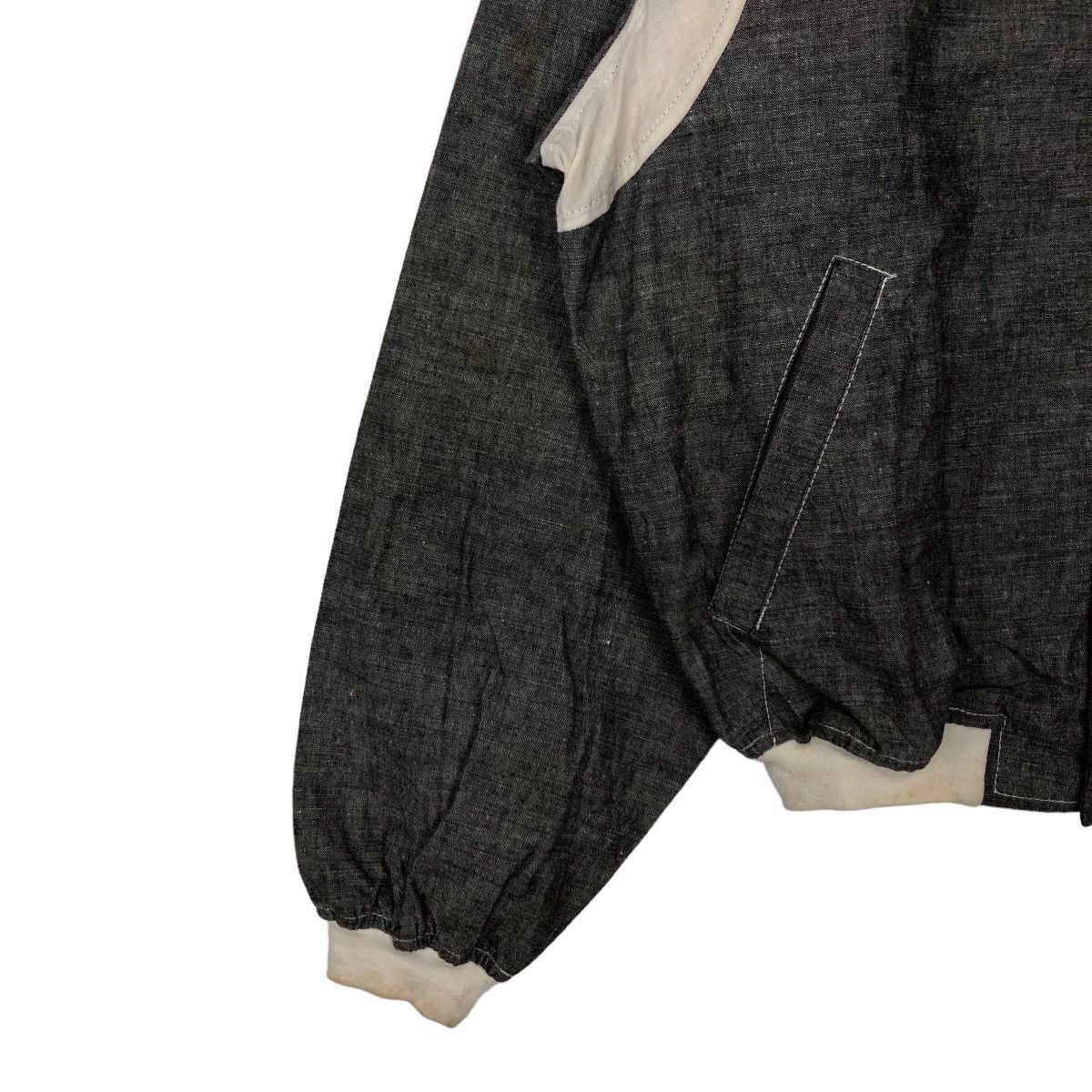 Japanese Brand VINTAGE BOMBER JACKET WRANGLER JEANIES BIG LOGO Size US M / EU 48-50 / 2 - 3 Thumbnail