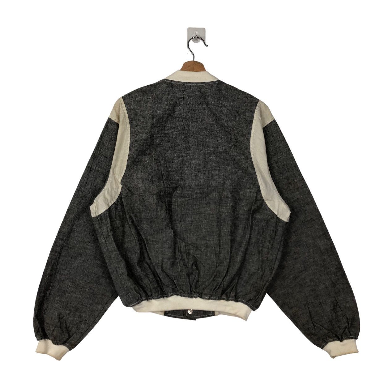 Japanese Brand VINTAGE BOMBER JACKET WRANGLER JEANIES BIG LOGO Size US M / EU 48-50 / 2 - 7 Thumbnail