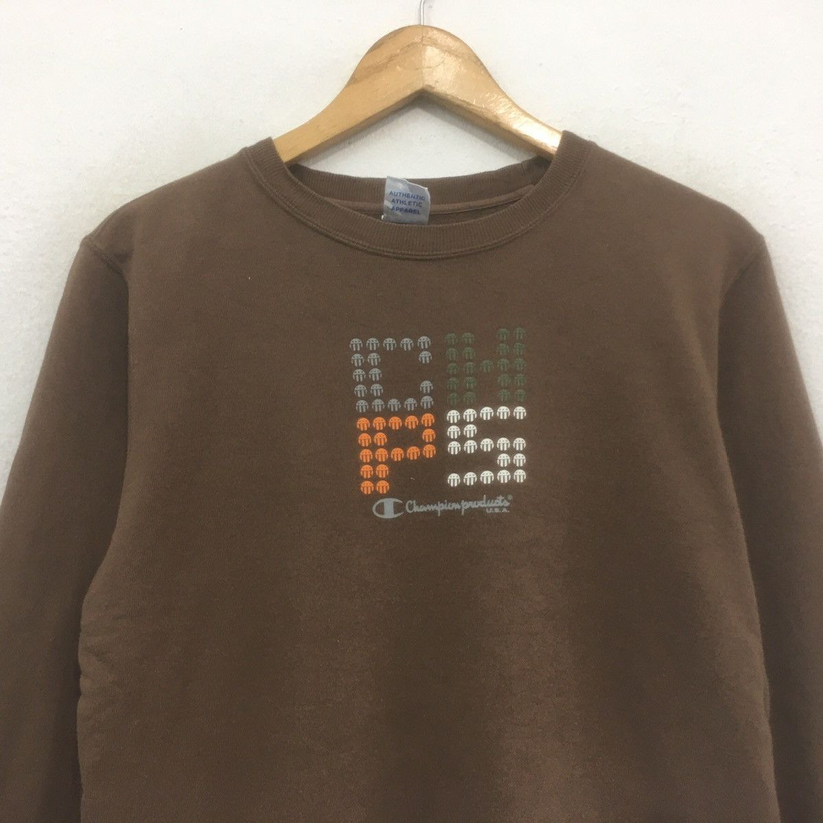 Champion × Japanese Brand × Vintage Vintage Champion Sweatshirt BigLogo Spellout CHPS Champion Size US S / EU 44-46 / 1 - 2 Thumbnail