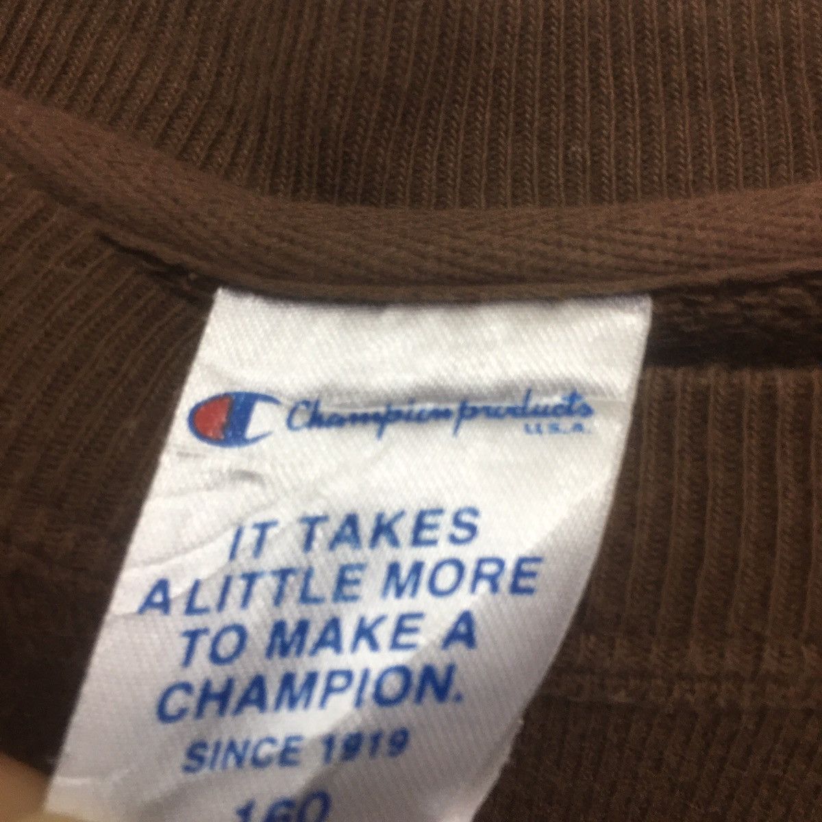 Champion × Japanese Brand × Vintage Vintage Champion Sweatshirt BigLogo Spellout CHPS Champion Size US S / EU 44-46 / 1 - 6 Thumbnail