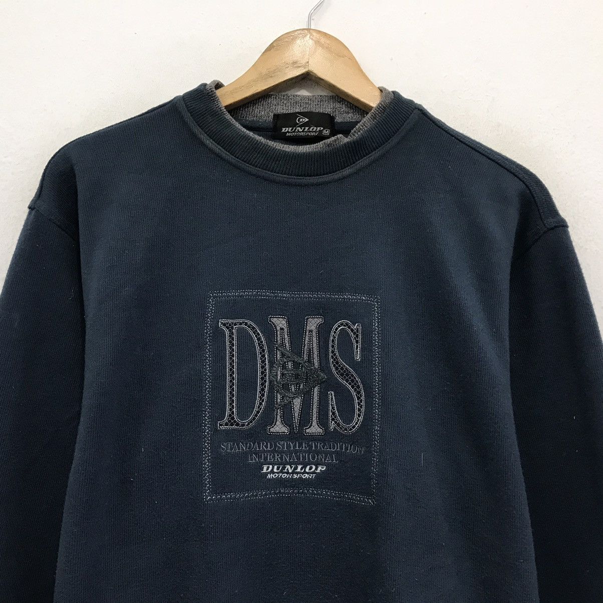 Dunlop × Japanese Brand × Sports Specialties DUNLOP Sweatshirt Crewneck BigLogo Spellout DMS Motorsport Size US M / EU 48-50 / 2 - 4 Thumbnail