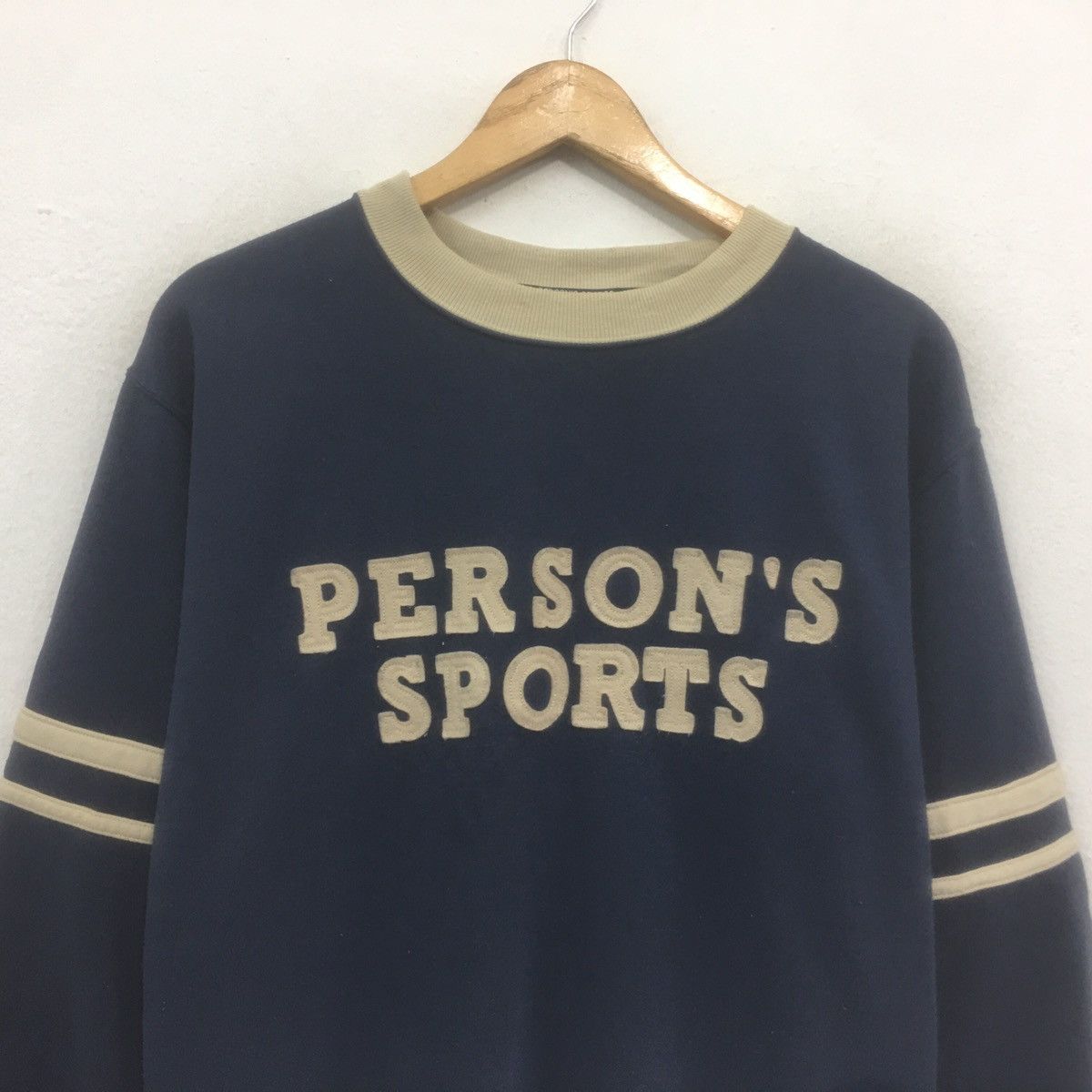 All Sport × PERSON'S × Vintage Vintage Persons sport Sweatshirt Pullover Jumper sportwear Size US L / EU 52-54 / 3 - 3 Thumbnail