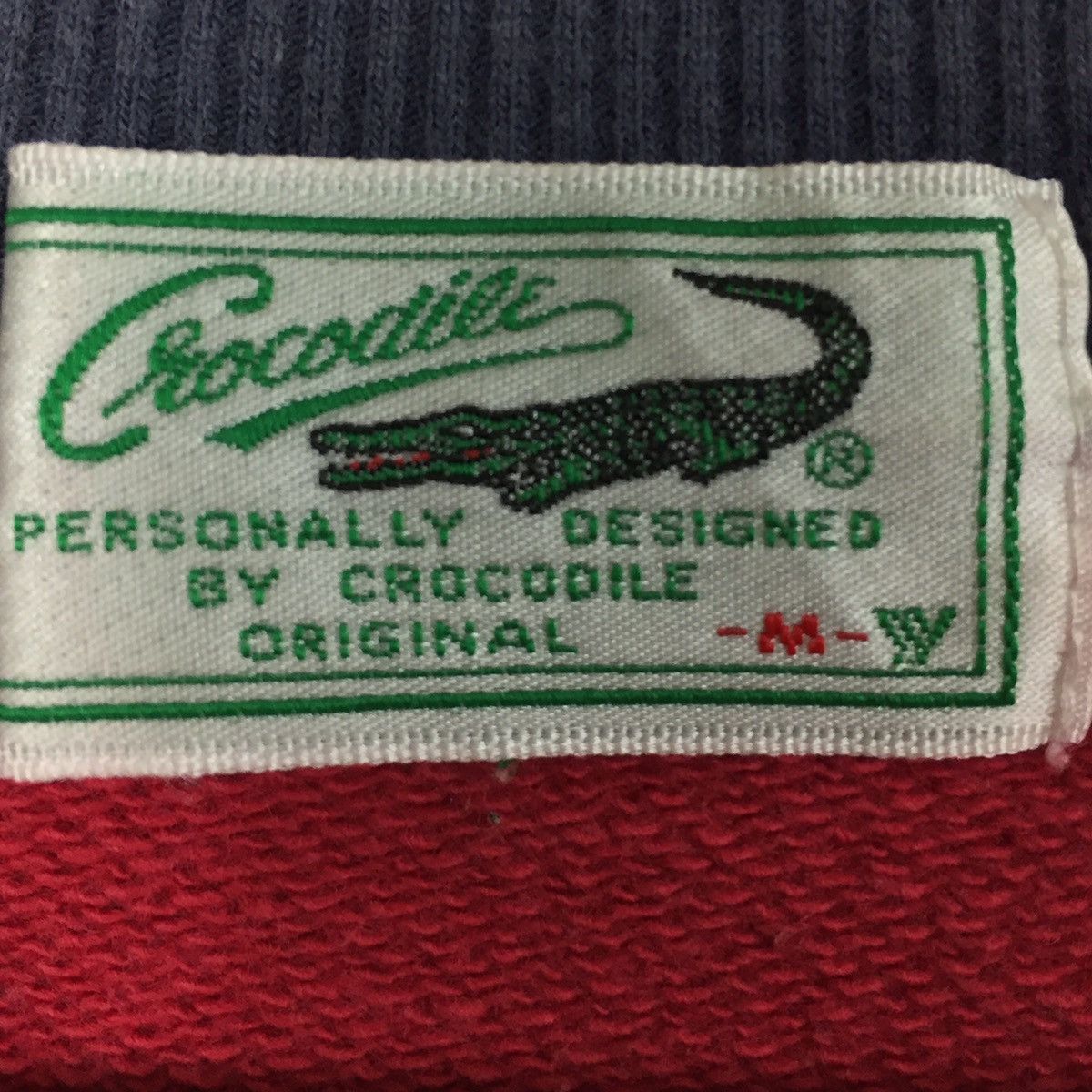 Vintage Vintage Crocodile CrewNeck Sweatshirt Biglogo Embroidery Size US S / EU 44-46 / 1 - 6 Thumbnail