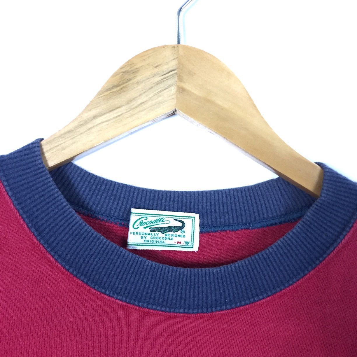 Vintage Vintage Crocodile CrewNeck Sweatshirt Biglogo Embroidery Size US S / EU 44-46 / 1 - 5 Thumbnail
