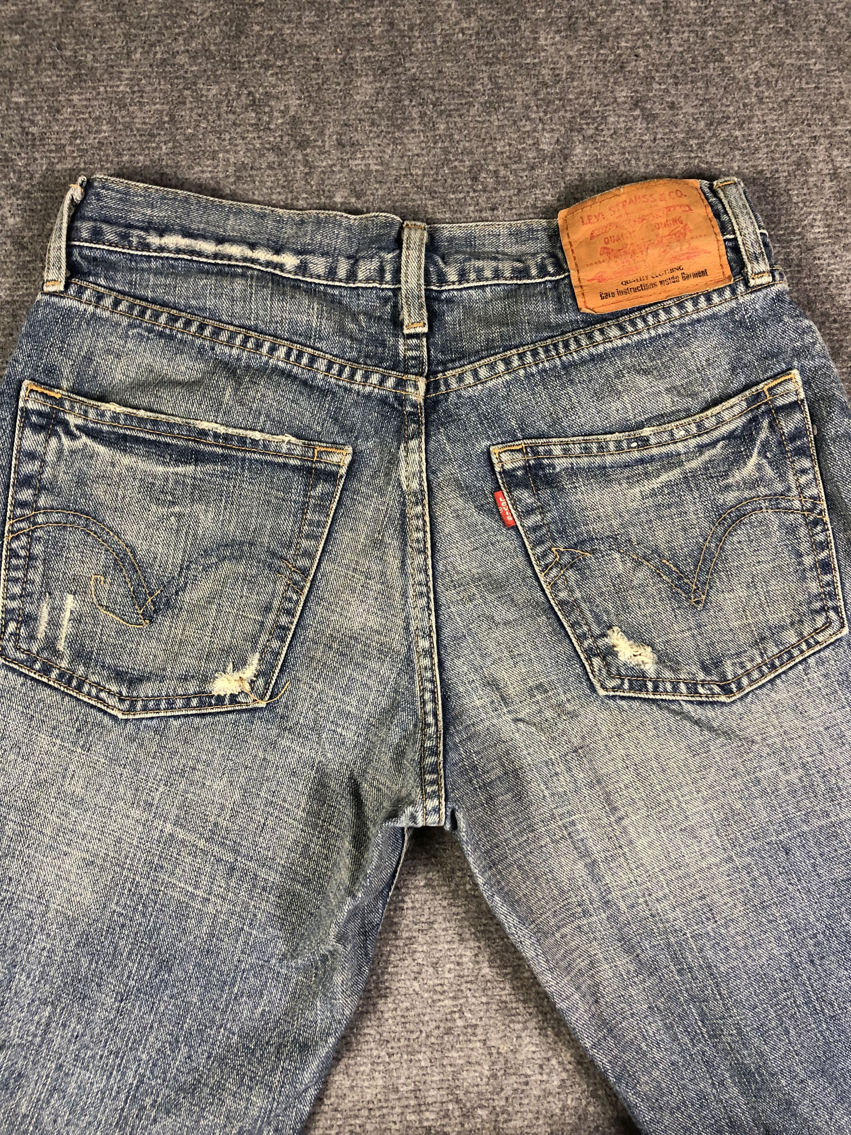 Levi's Levis Denim Jeans 33x28.5 Size US 33 - 8 Thumbnail