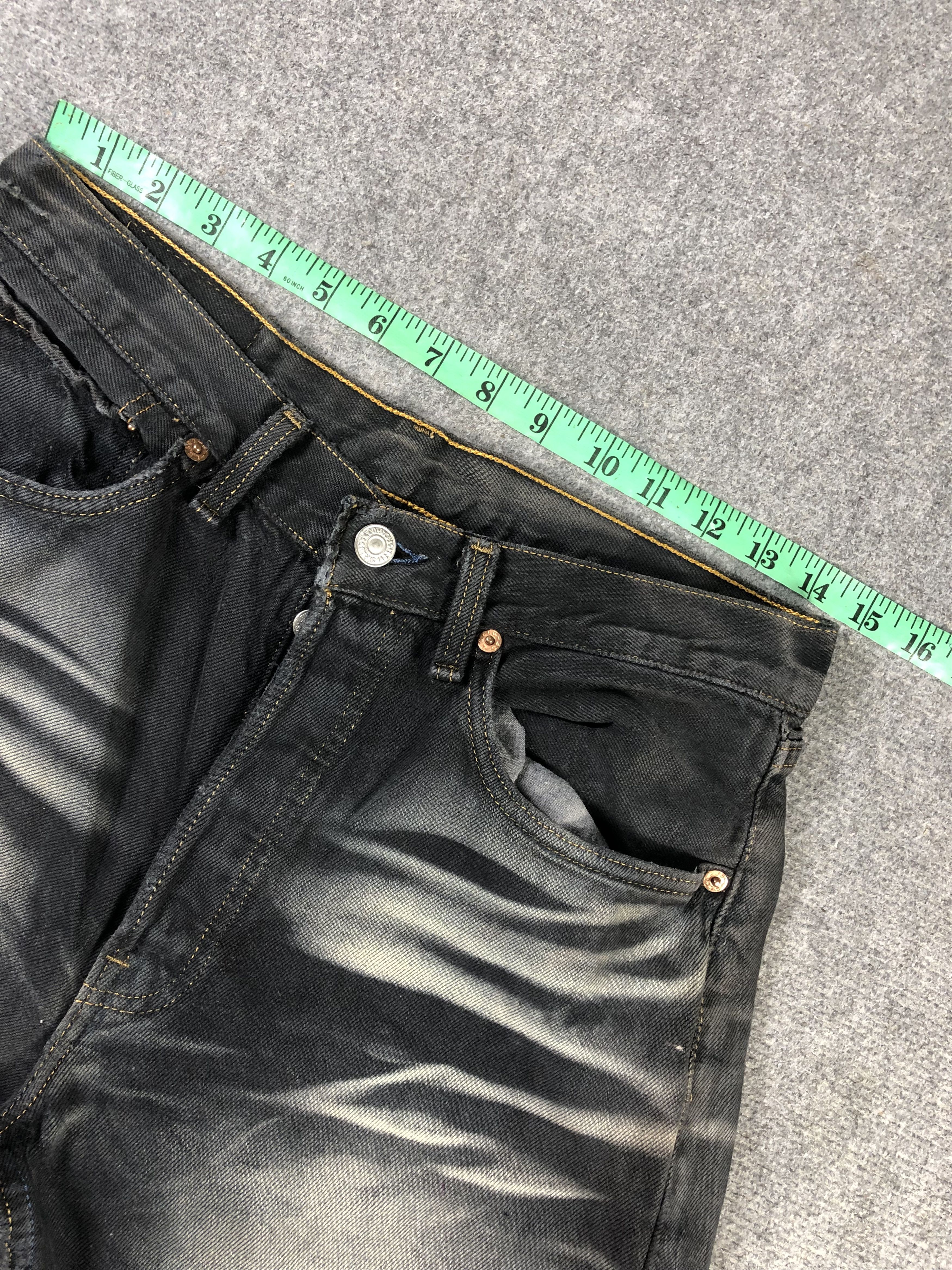 Levi's Wash Black Levis 501 30x30 Size 30" / US 8 / IT 44 - 6 Thumbnail