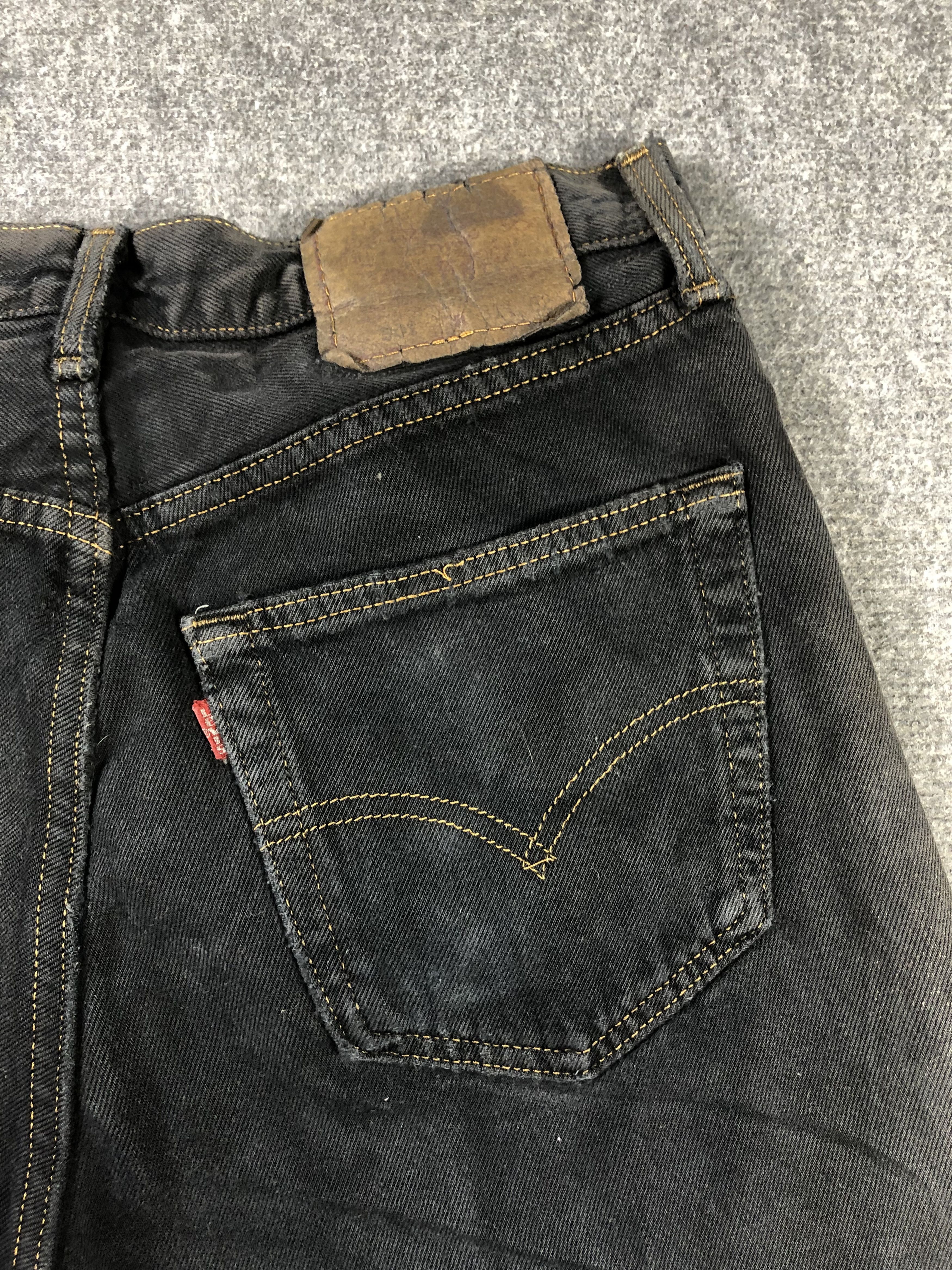 Levi's Wash Black Levis 501 30x30 Size 30" / US 8 / IT 44 - 11 Thumbnail