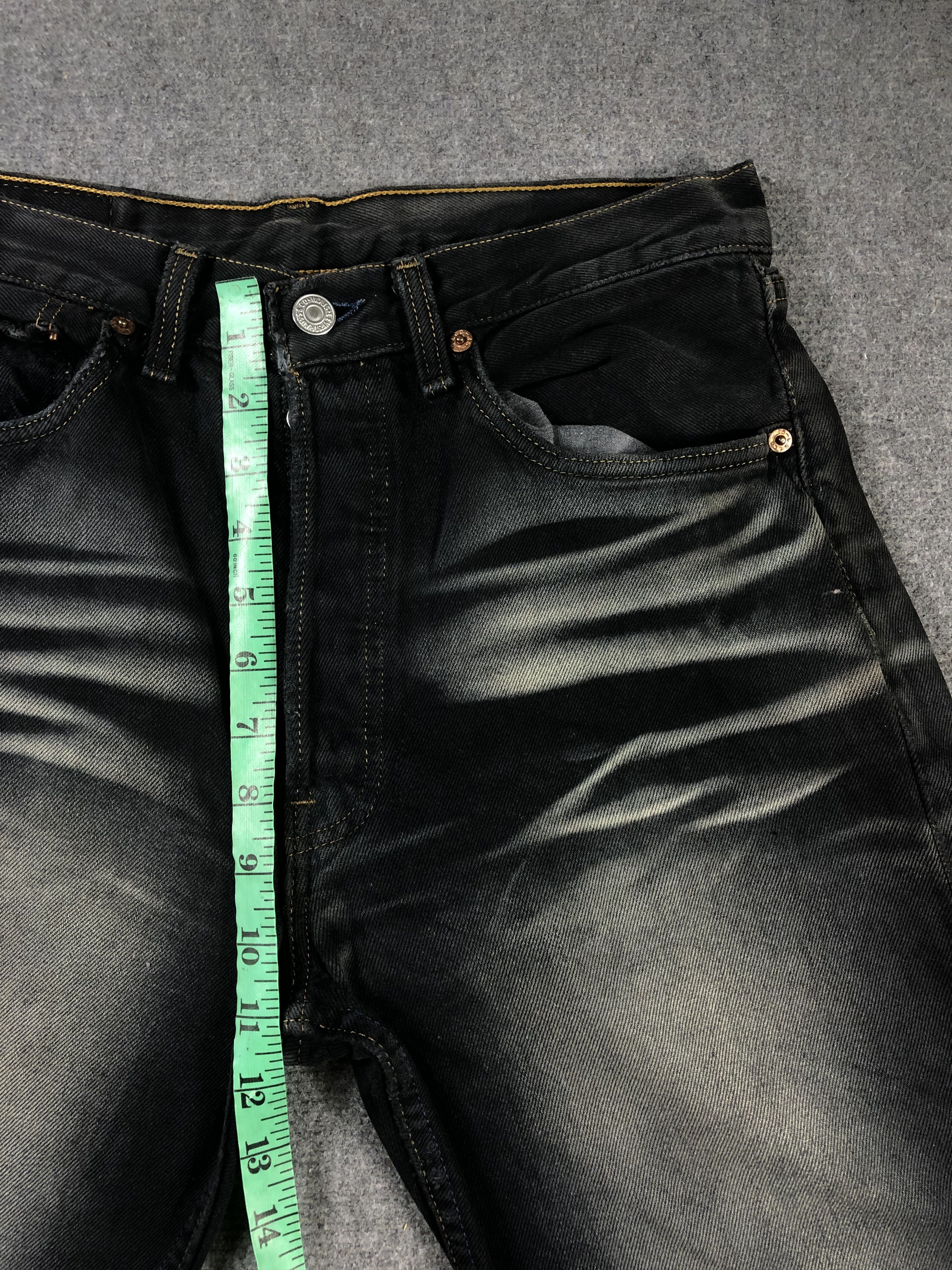 Levi's Wash Black Levis 501 30x30 Size 30" / US 8 / IT 44 - 7 Thumbnail