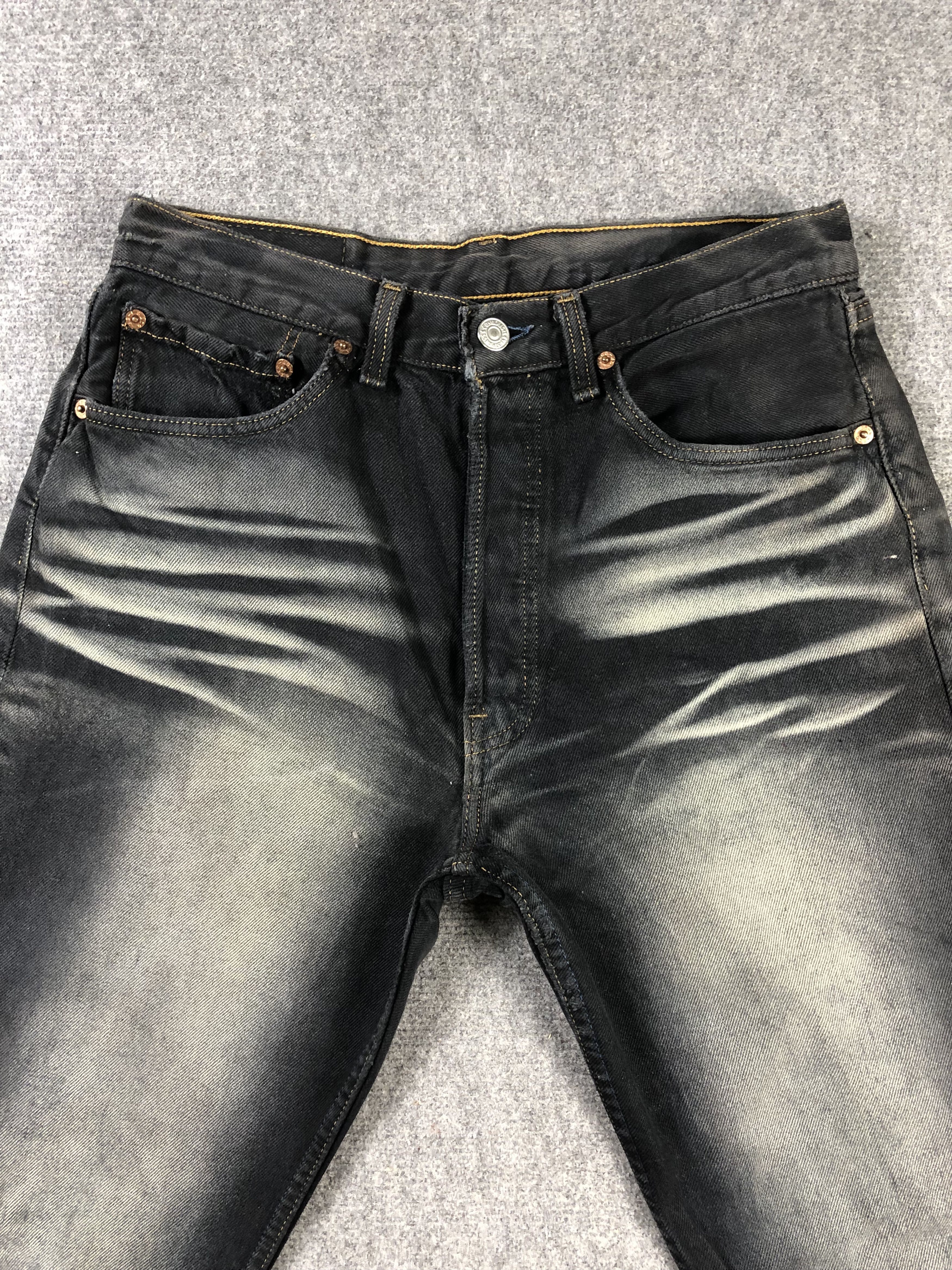Levi's Wash Black Levis 501 30x30 Size 30" / US 8 / IT 44 - 2 Thumbnail