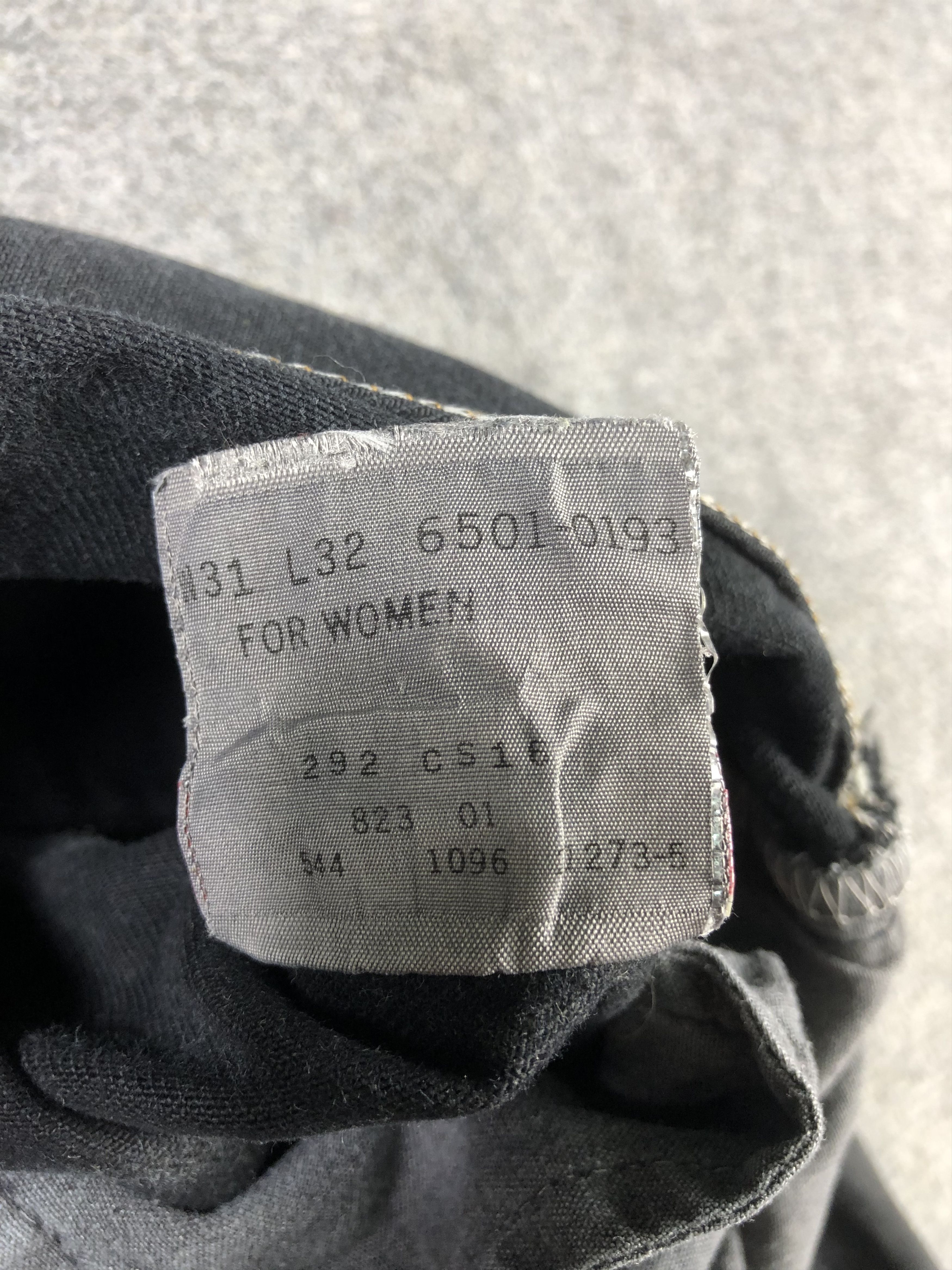 Levi's Wash Black Levis 501 30x30 Size 30" / US 8 / IT 44 - 5 Thumbnail
