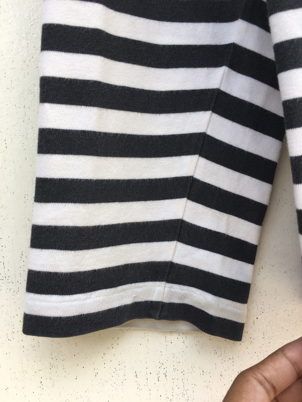 agnes b. Vintage Agnes B Stripes Longsleeve Shirt Size US M / EU 48-50 / 2 - 7 Thumbnail