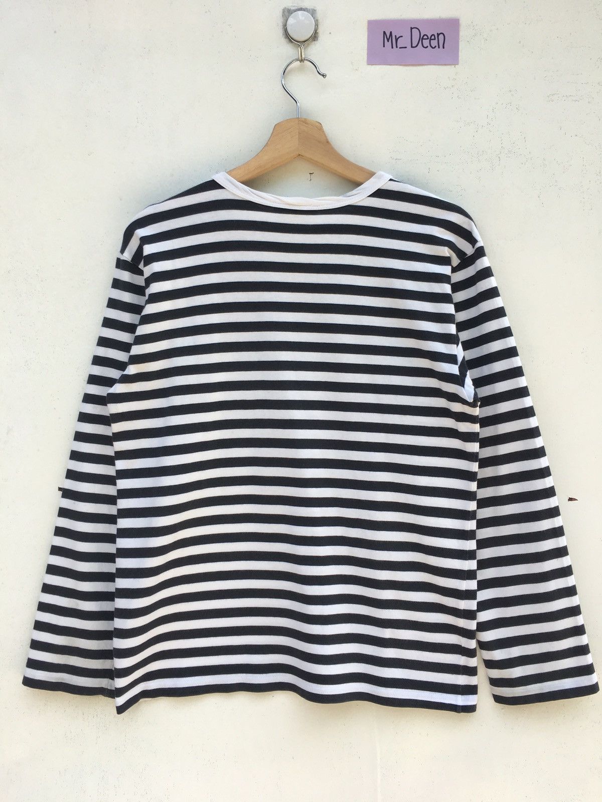 agnes b. Vintage Agnes B Stripes Longsleeve Shirt Size US M / EU 48-50 / 2 - 8 Thumbnail