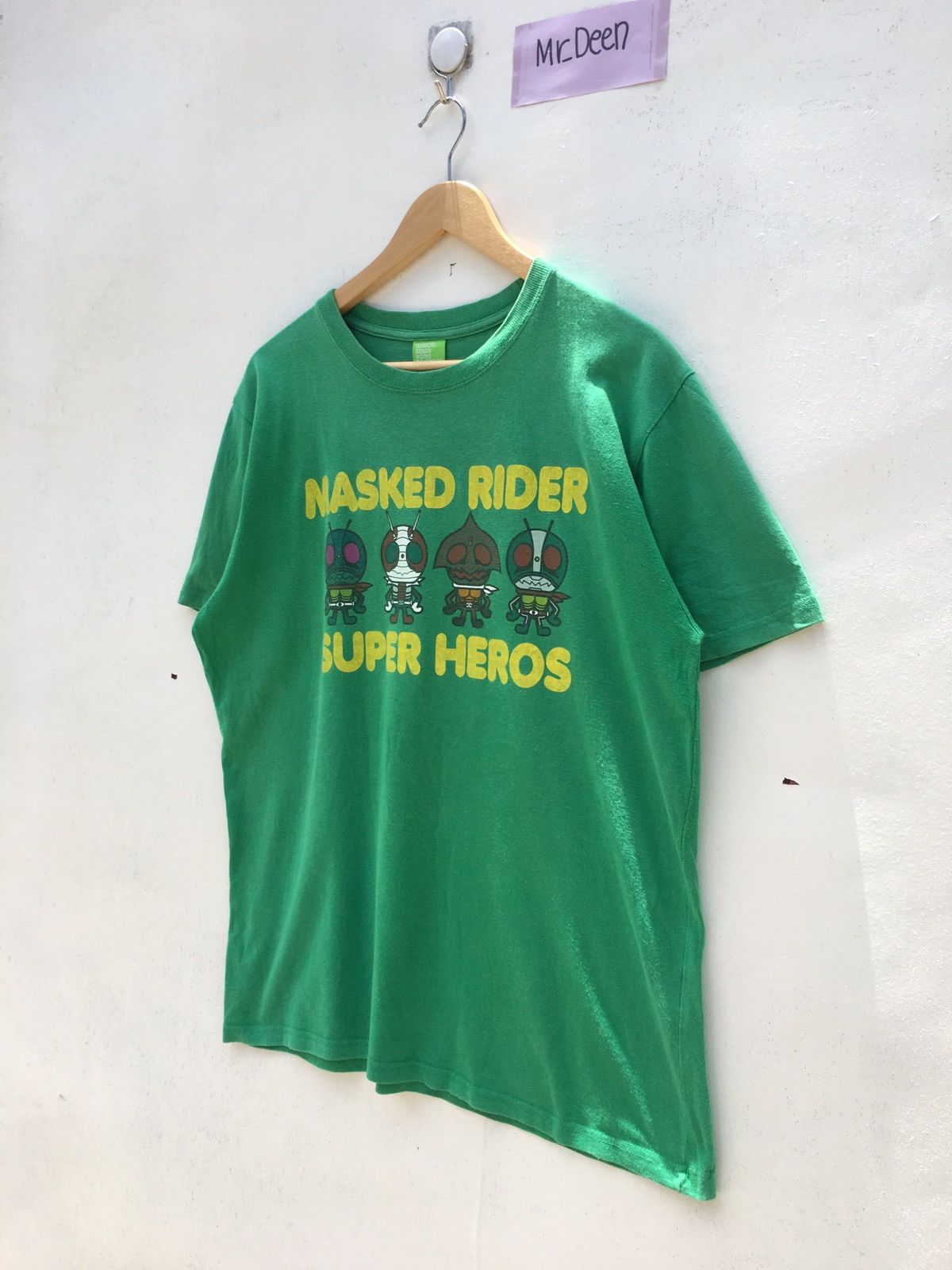 Anime Vintage Masked Rider Superheroes x Ishimori Design Tee Size US L / EU 52-54 / 3 - 4 Thumbnail