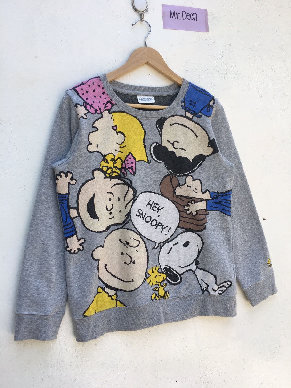 Peanuts Vintage Peanuts Snoopy Dog Printed Sweatshirt Size US M / EU 48-50 / 2 - 2 Thumbnail