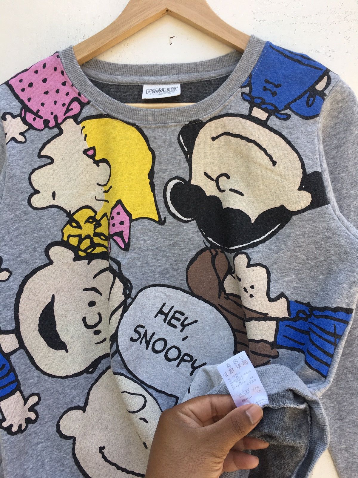 Peanuts Vintage Peanuts Snoopy Dog Printed Sweatshirt Size US M / EU 48-50 / 2 - 9 Thumbnail