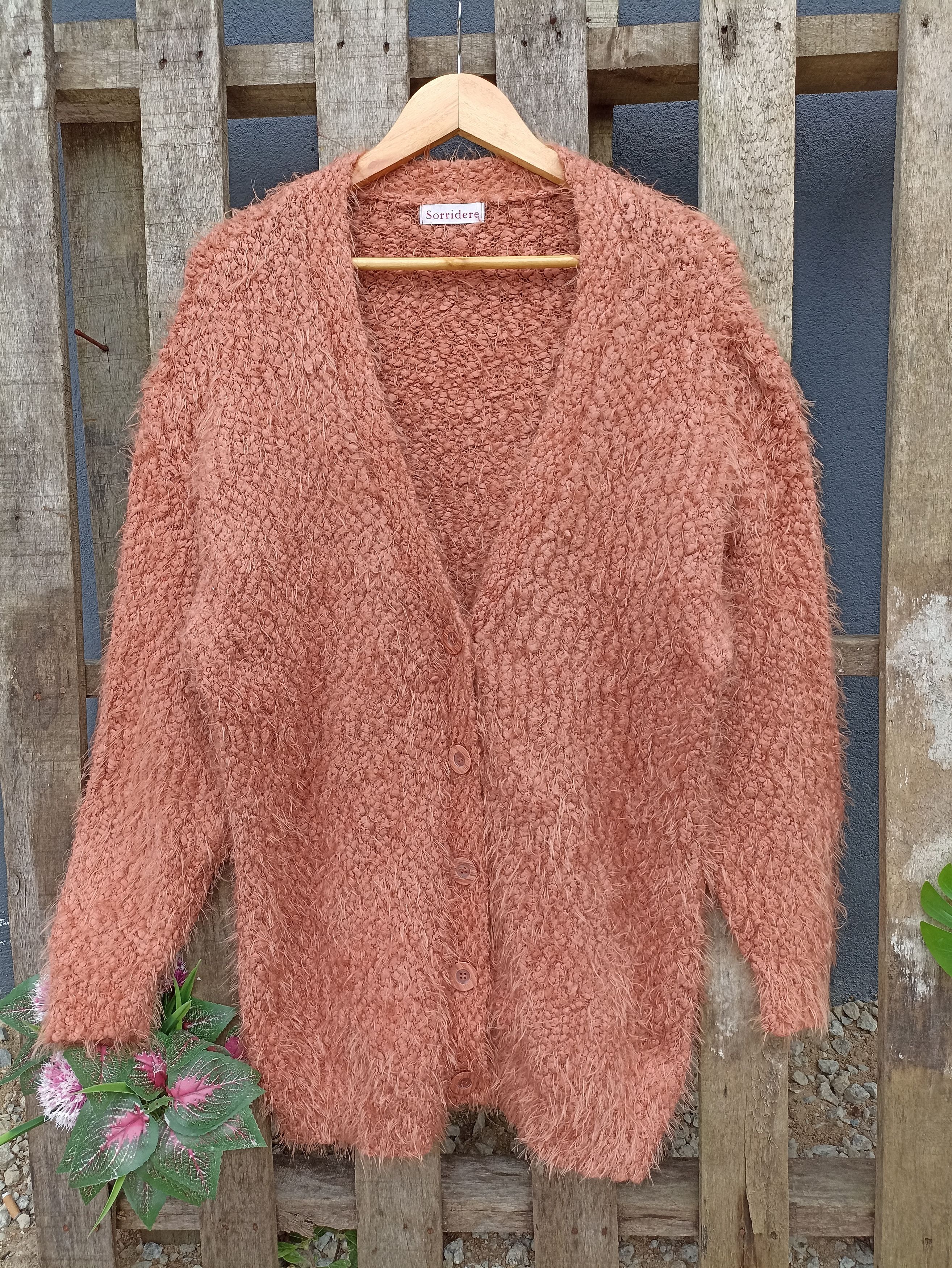 Beauty Beast × Japanese Brand SICK🚨Sorridere Mohair Cardigan Size US L / EU 52-54 / 3 - 1 Thumbnail