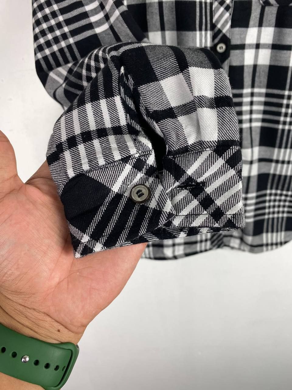 Flannel × Japanese Brand vintage japanese brands flannel jacket velvet lining Size L / US 10 / IT 46 - 3 Thumbnail