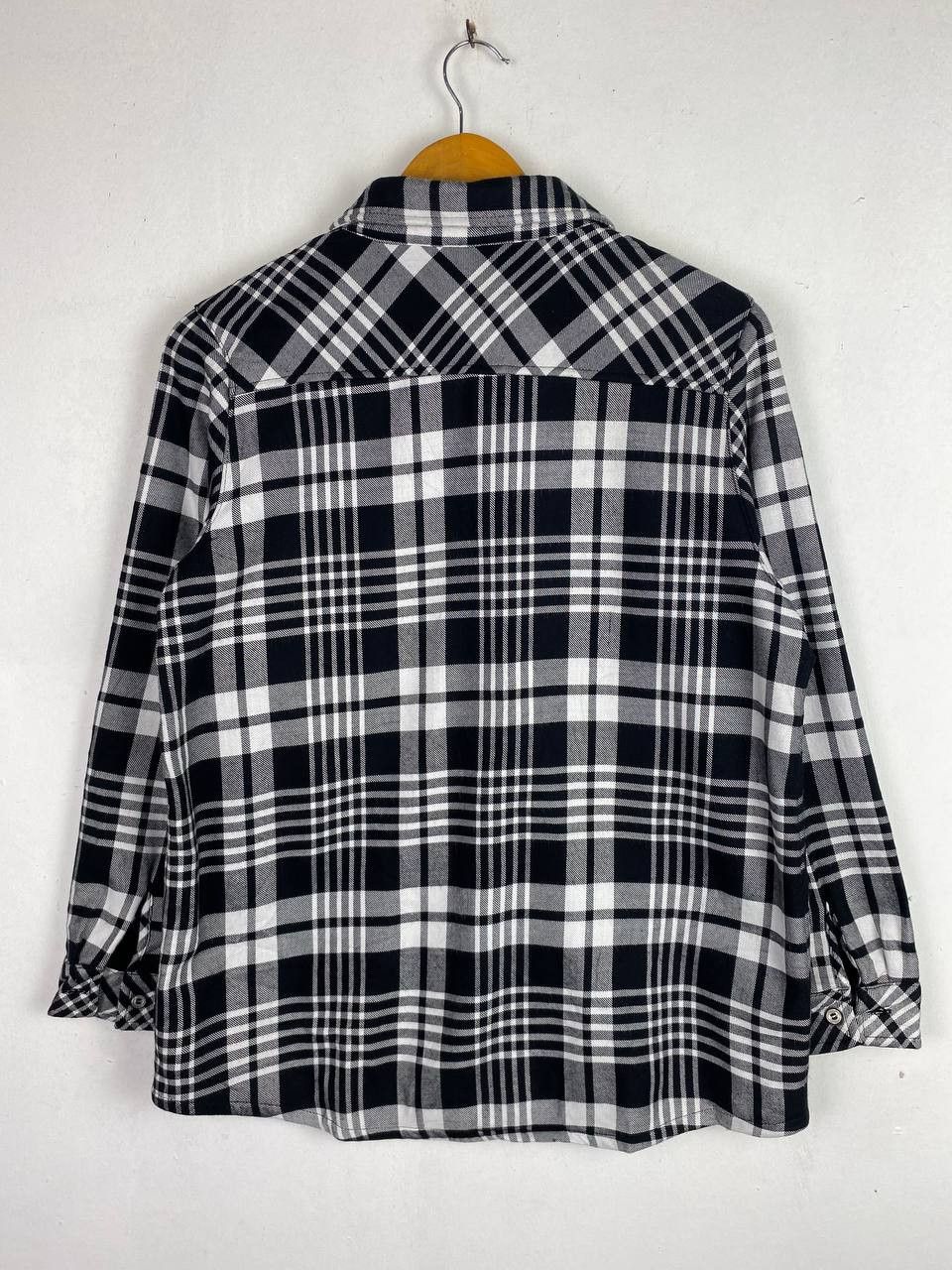 Flannel × Japanese Brand vintage japanese brands flannel jacket velvet lining Size L / US 10 / IT 46 - 7 Thumbnail
